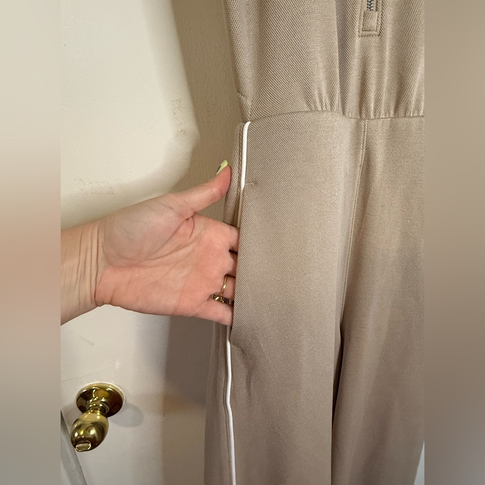 NWT SPANX Airpique Tan Jumpsuit Size Small - Picture 11 of 13